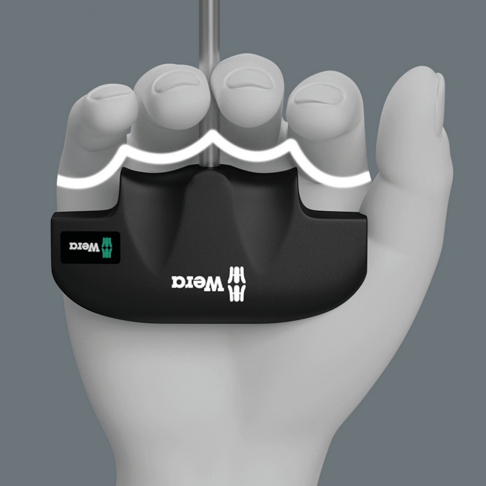 Отвертка с поперечной ручкой WERA 467 TORX®, TX 6 / 100 мм, 013350