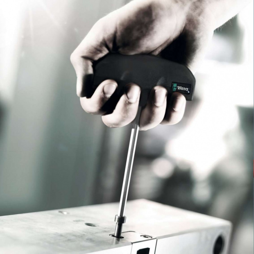 Отвертка с поперечной ручкой WERA 467 TORX®, TX 6 / 100 мм, 013350