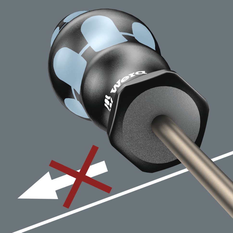 Отвертка TORX® WERA 3367, нержавеющая сталь, TX 8 x 60 мм, 032050