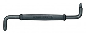 Изогнутая отвертка PZ1+2 WERA 919 PZ 017305