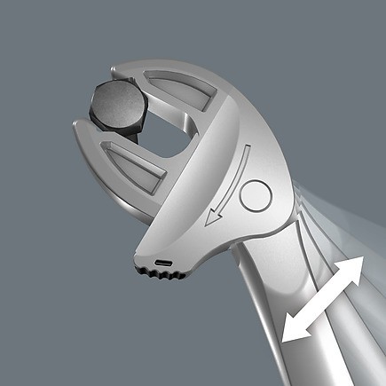 6004 Joker Набор ключей гаечных рожковых с самонастройкой, в чехле, 4 предмета Wera, XS 7-10 мм, S 10-13 мм, M 13-16 мм, L 16-19 мм, WE-020110