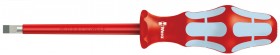 Шлицевая отвертка WERA 3160 i VDE, нержавеющая сталь, 0.8 x 4.0 x 100 мм, 022731