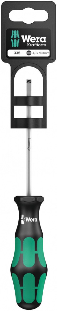 WE-100043 335 SB Шлицевая отвертка , 0,8 x 4,0 x 100 mm
