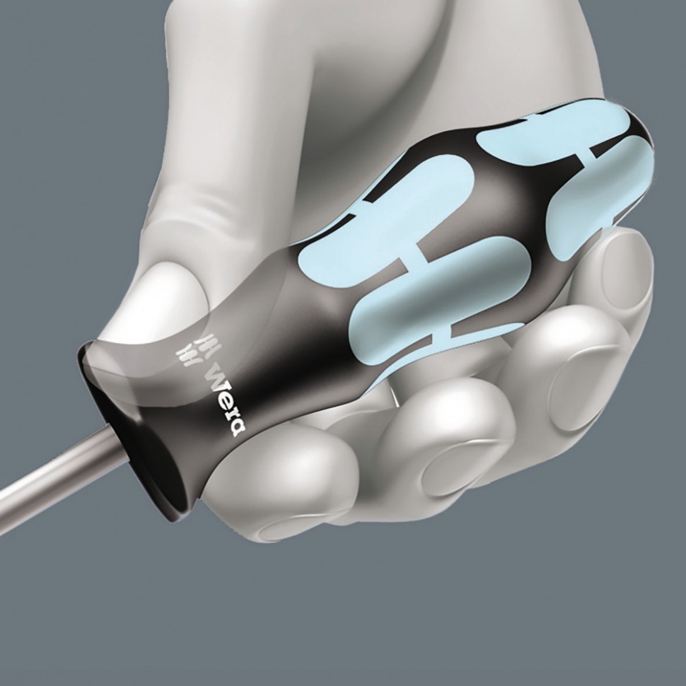 Отвертка крестовая Phillips WERA 3350, нержавеющая сталь, PH 3 x 150 мм, 032023