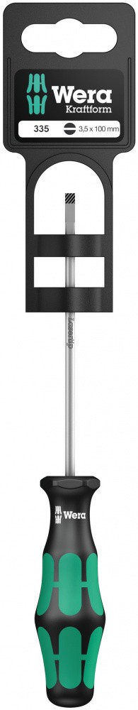 WE-100042 335 SB Шлицевая отвертка, 0,6 x 3,5 x 100 mm